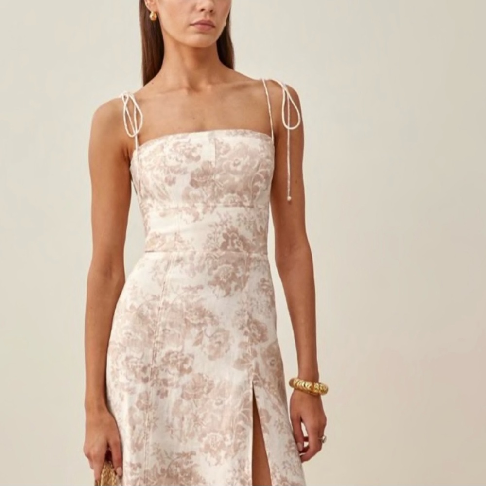 Reformation Liesel Linen Dress